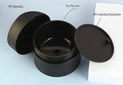 Plastikdose mit Klappdeckel
